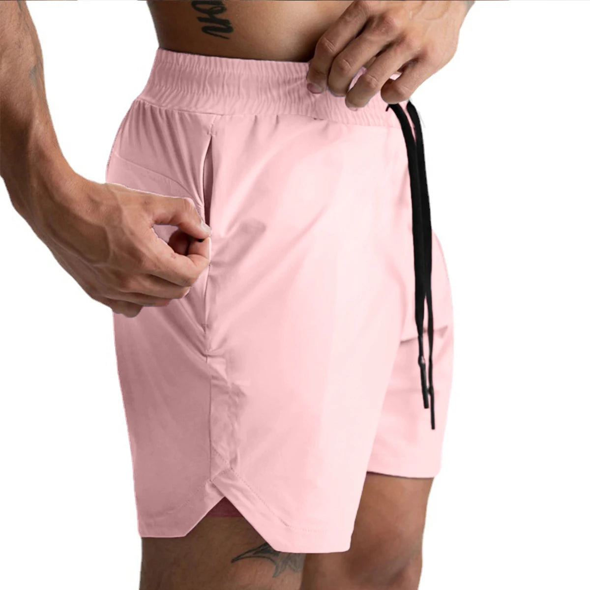 New Men's Shorts Single-Layer Woven