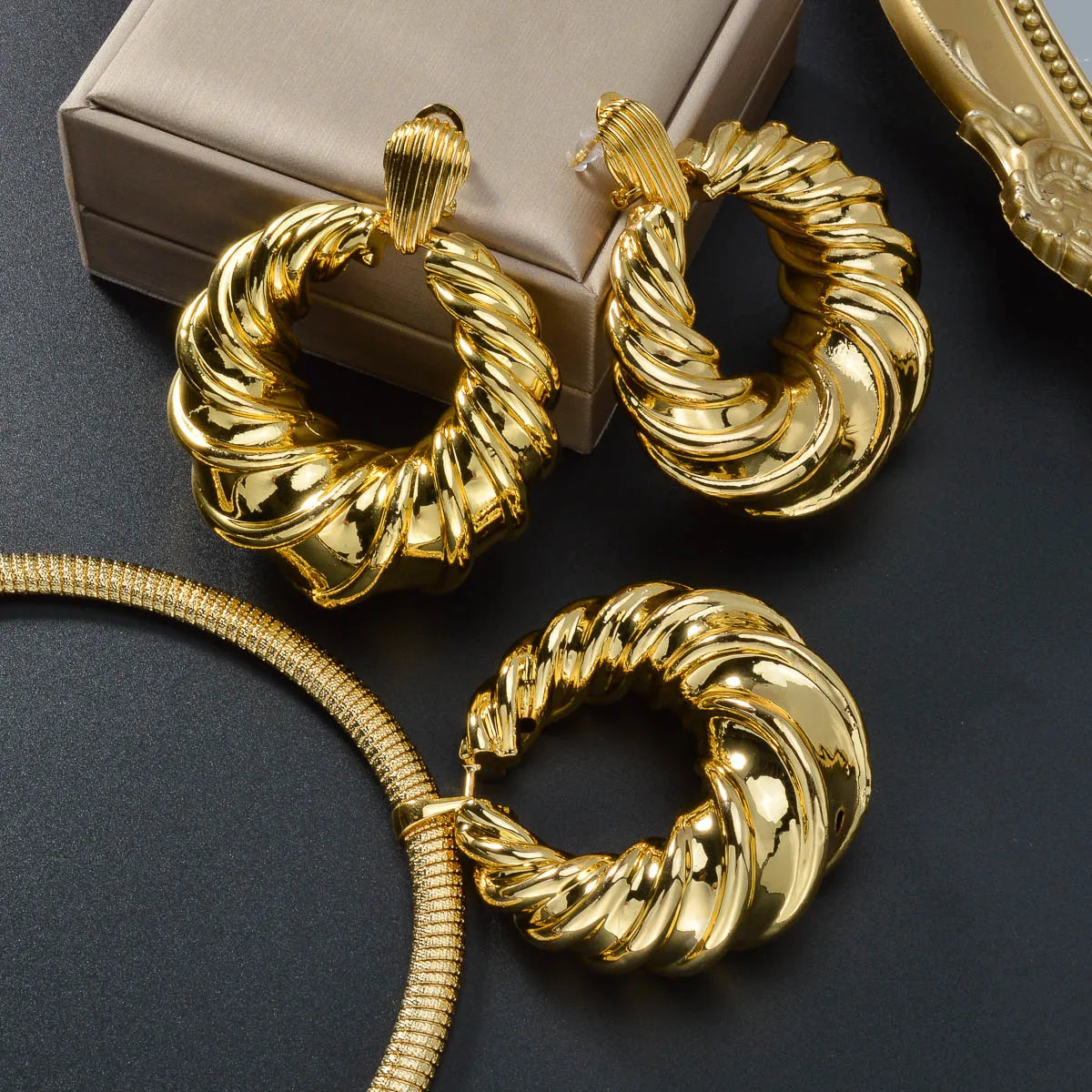 2pcs Men's Women's Jewelry Set