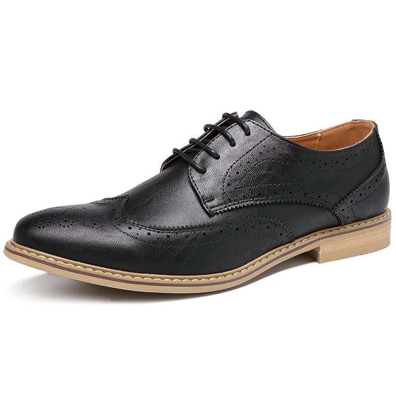 Mens Dress Shoes Breathable Business Formal Shoes