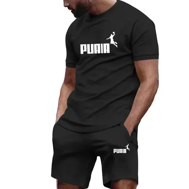 Summer Men's Sets  Tracksuit Short Sleeve