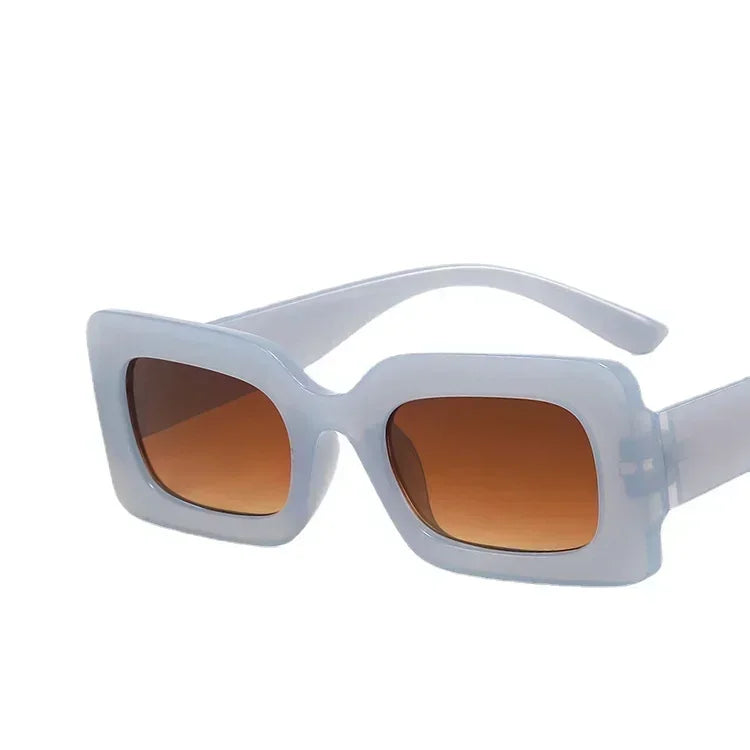 Women's Sunglasses Vintage Rectangle Frame  Glasses