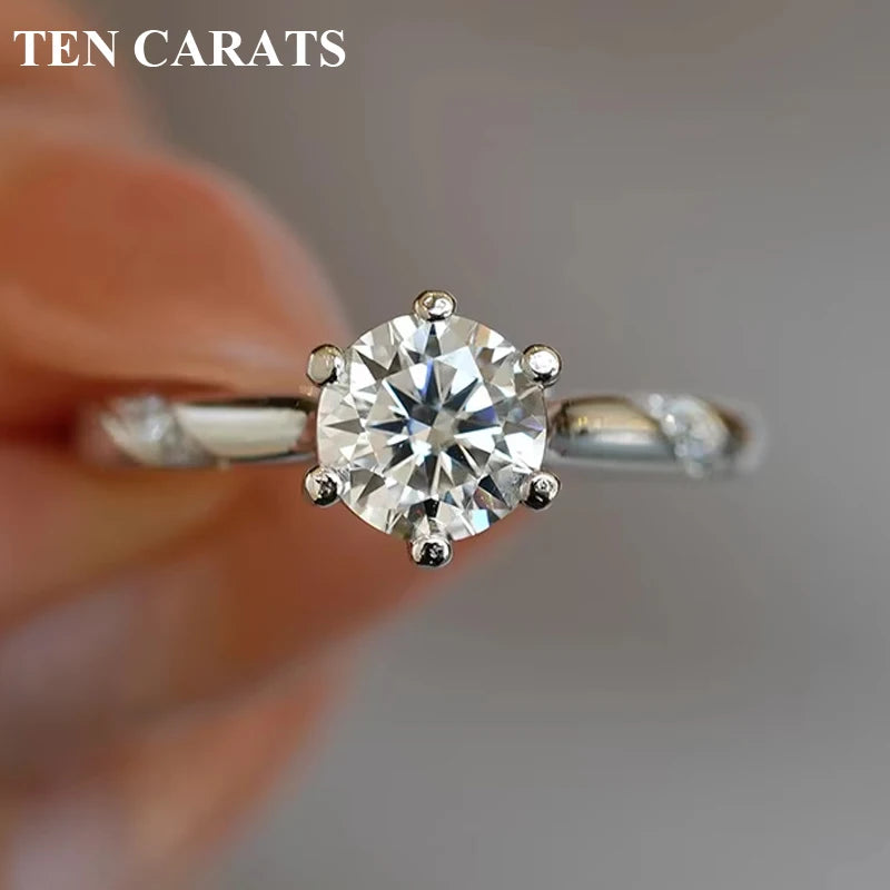 sterling silver 18K white gold ring