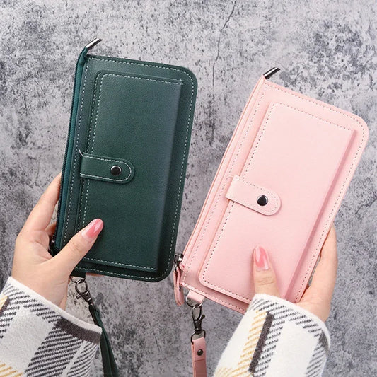 Fashion Women Wallets Simple Zipper Purses