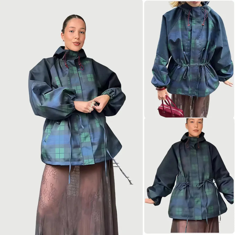 Oversize Loose Stand Collar Coat