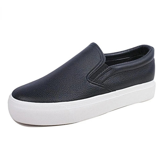 Women's Loafers Leather Spring Trend Casual Flats