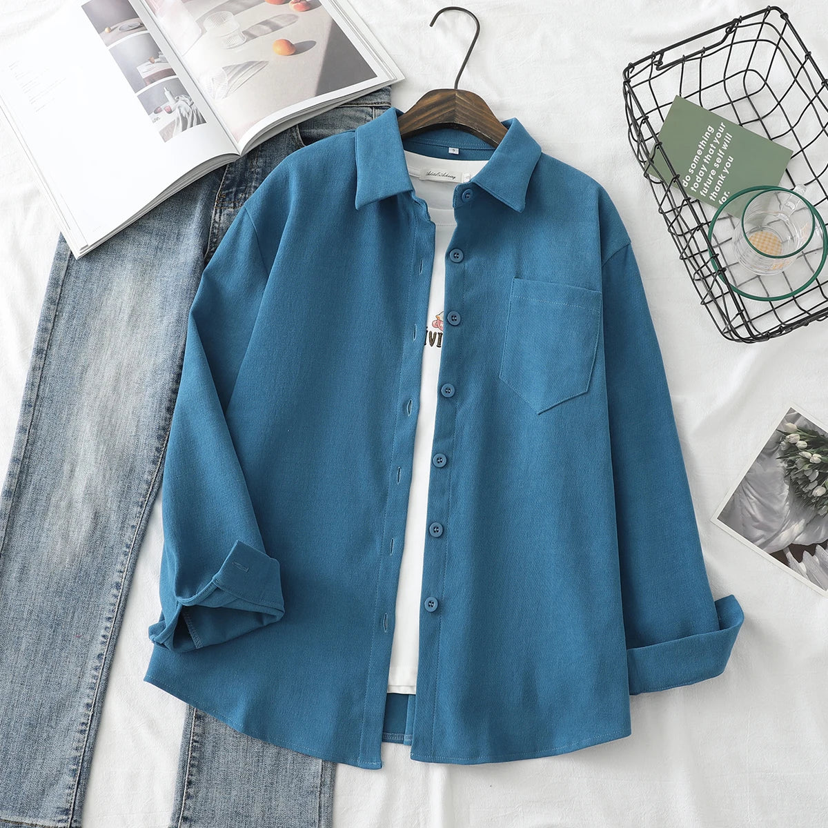 Women Blouses Solid Shirts Tunic  Tops And Blouses
