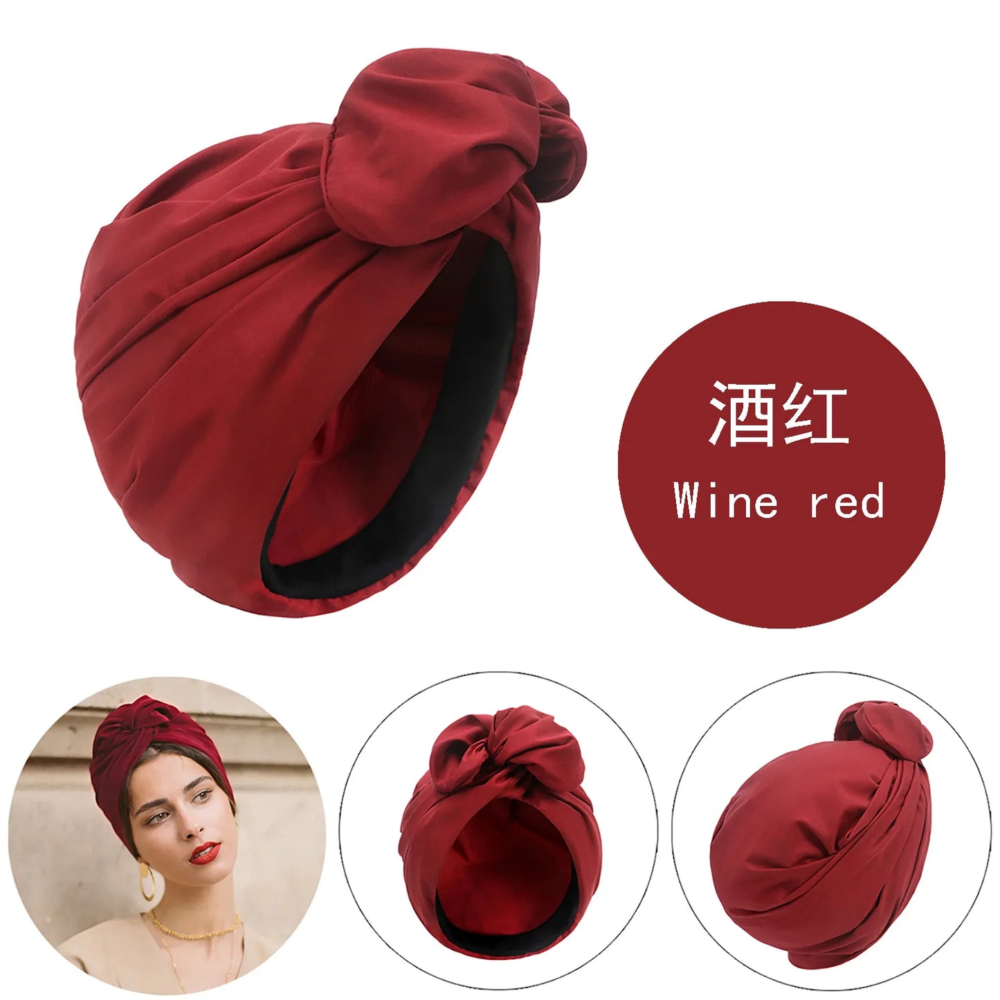 Women's Hair Cover Cap Head Wraps