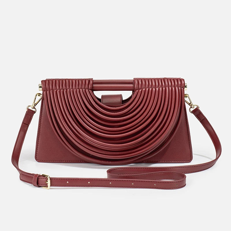 Handbags for Women Gold Luxury Designer Brand Handwoven Noodle Bags