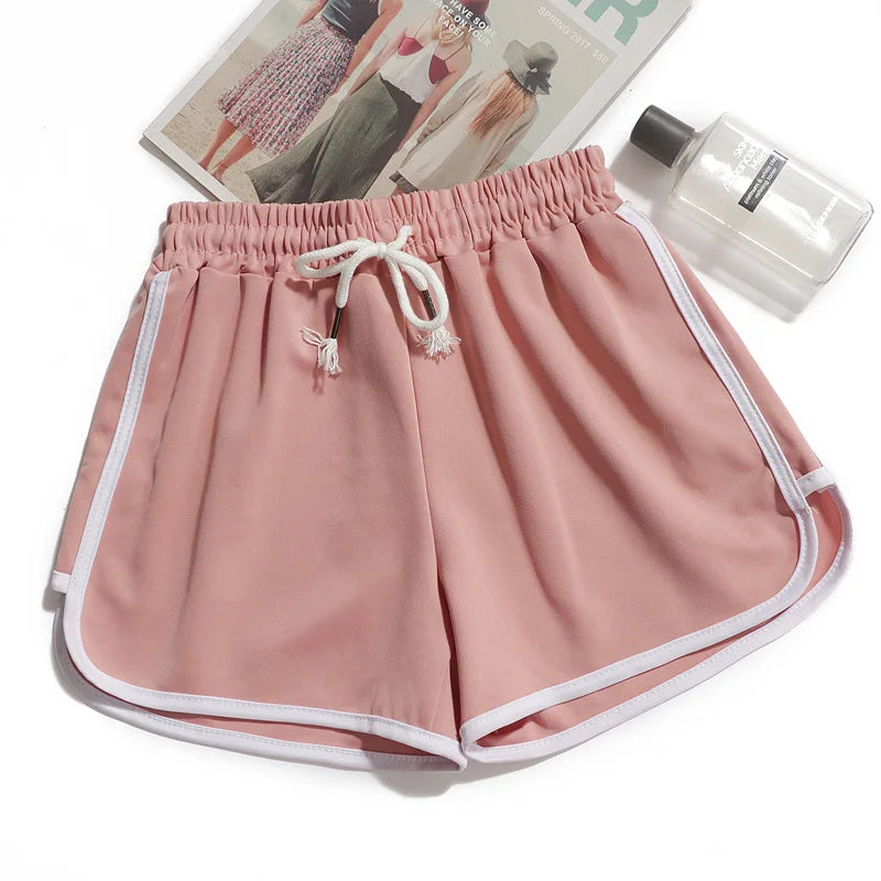 Women yoga Shorts Summer outer wear mid-waist casual pants