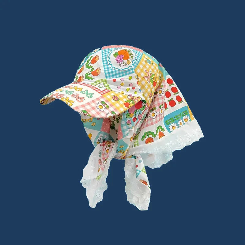 Korean Style Headscarf Hat for Women /Men Triangular Scarf