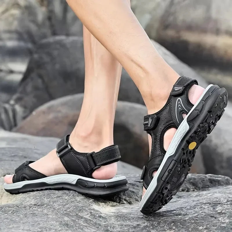Summer Men‘s Sandals Casual Comfortable Sandals  Lightweight Outdoor Wear