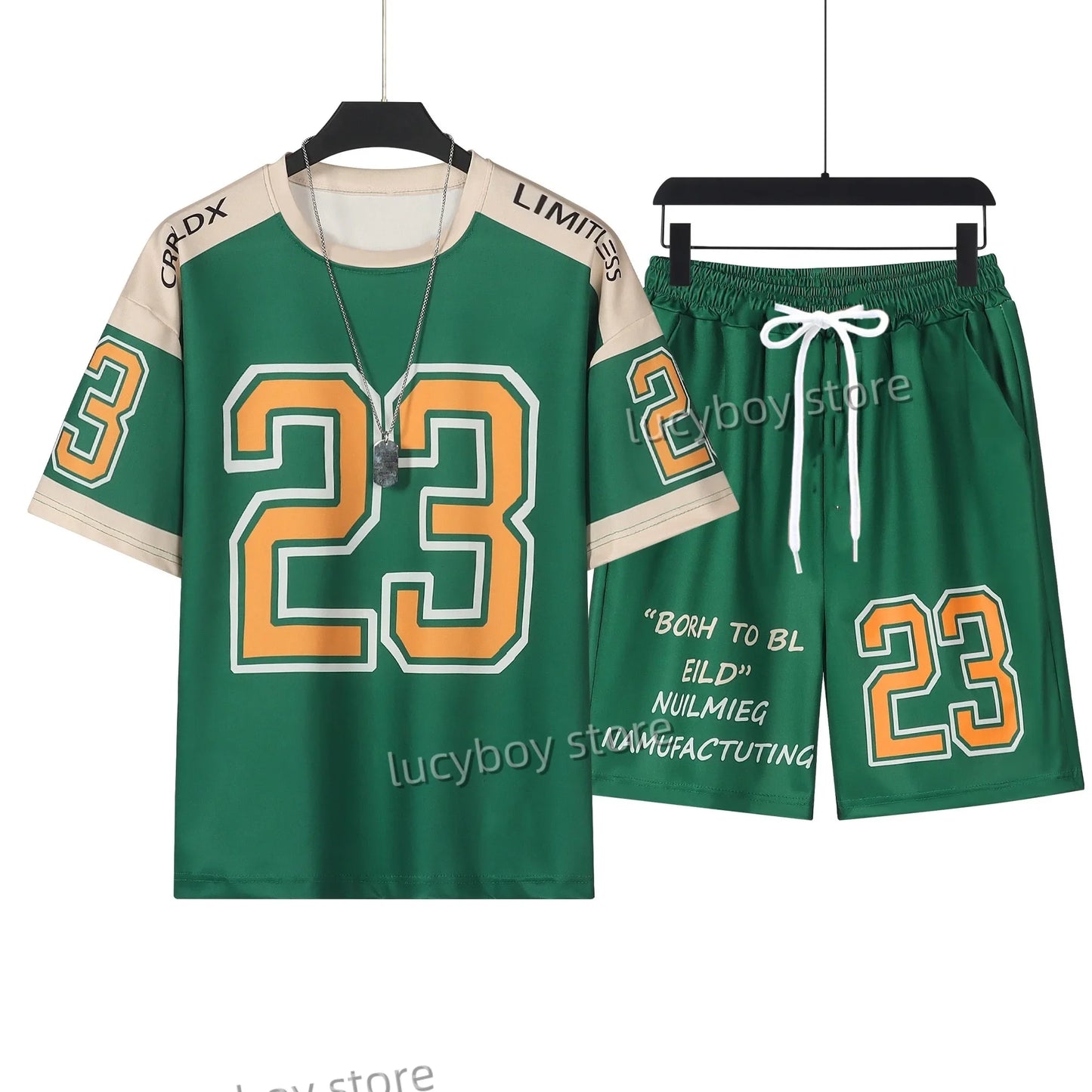 Men Number 23 Printed Set 2 Piece