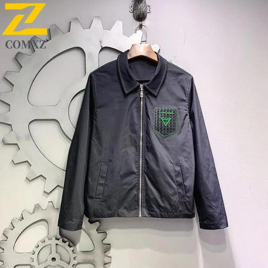 Mens Outdoor Baseball Jacket Spring Autumn