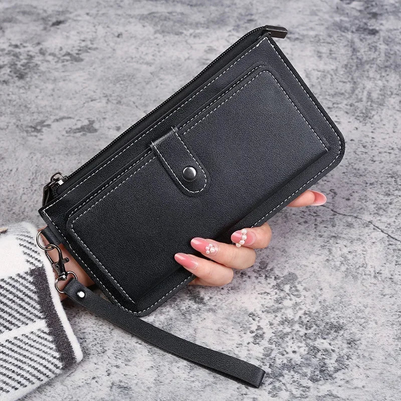 Fashion Women Wallets Simple Zipper Purses