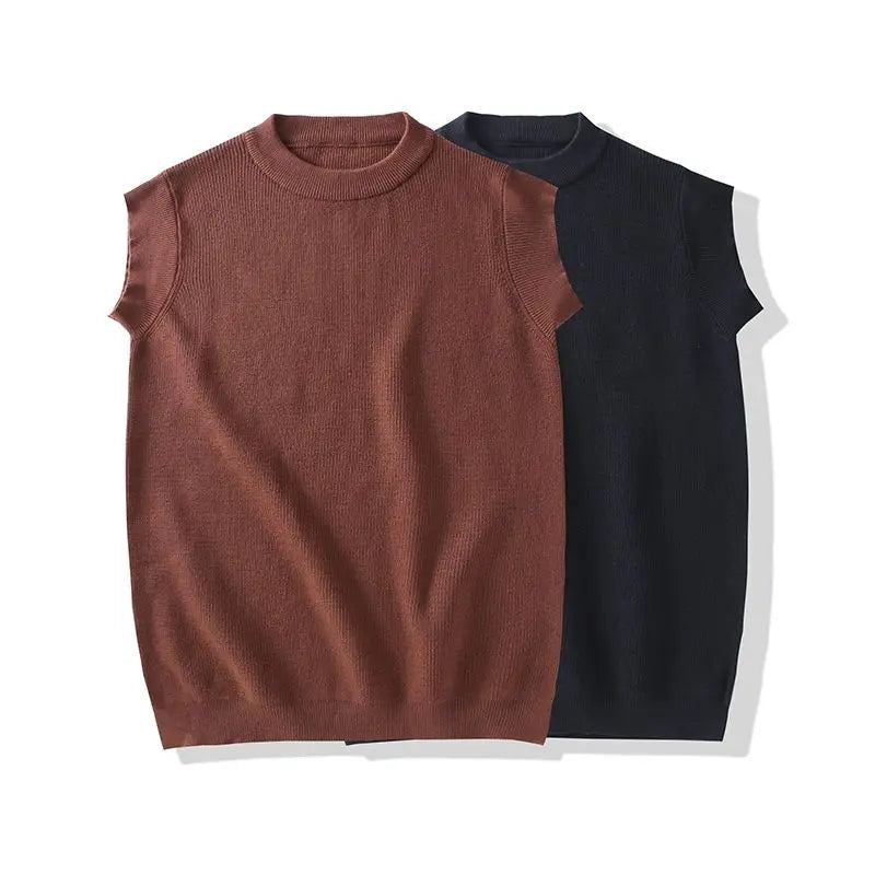 Men Knit Sweater Vest sweater