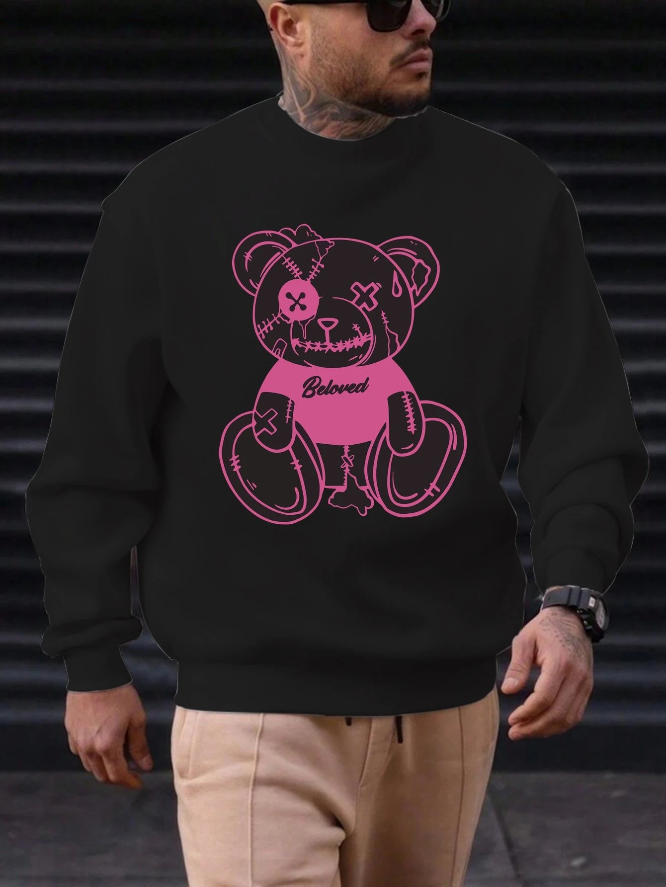 Men's Sweatshirt  Edgy Streetwear