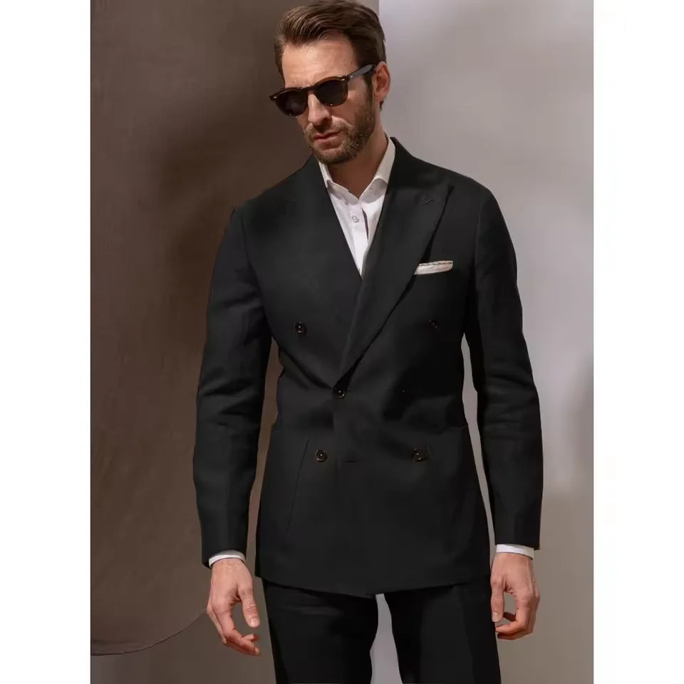 Pants Sets Men's New Summer Two-piece Suit