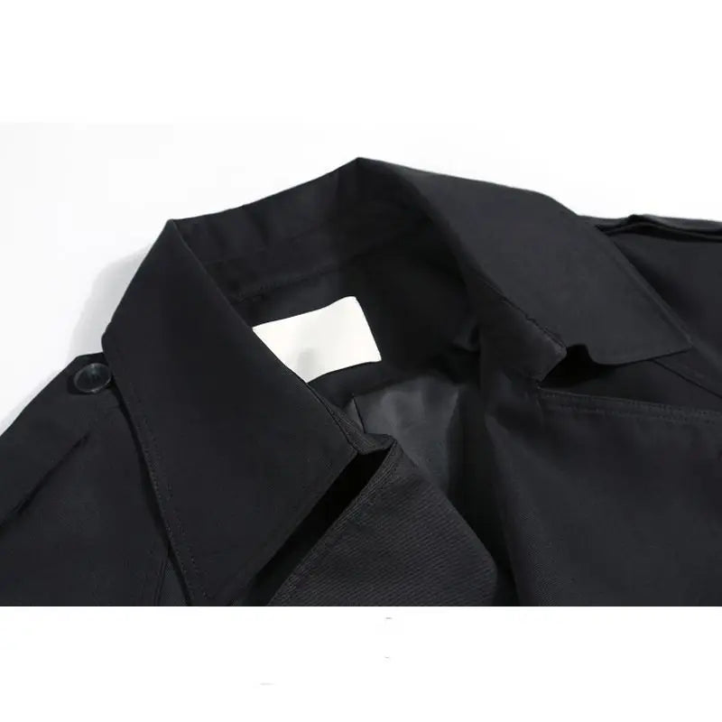 Fashionable and Versatile Women's Mid-length Windbreaker Coats