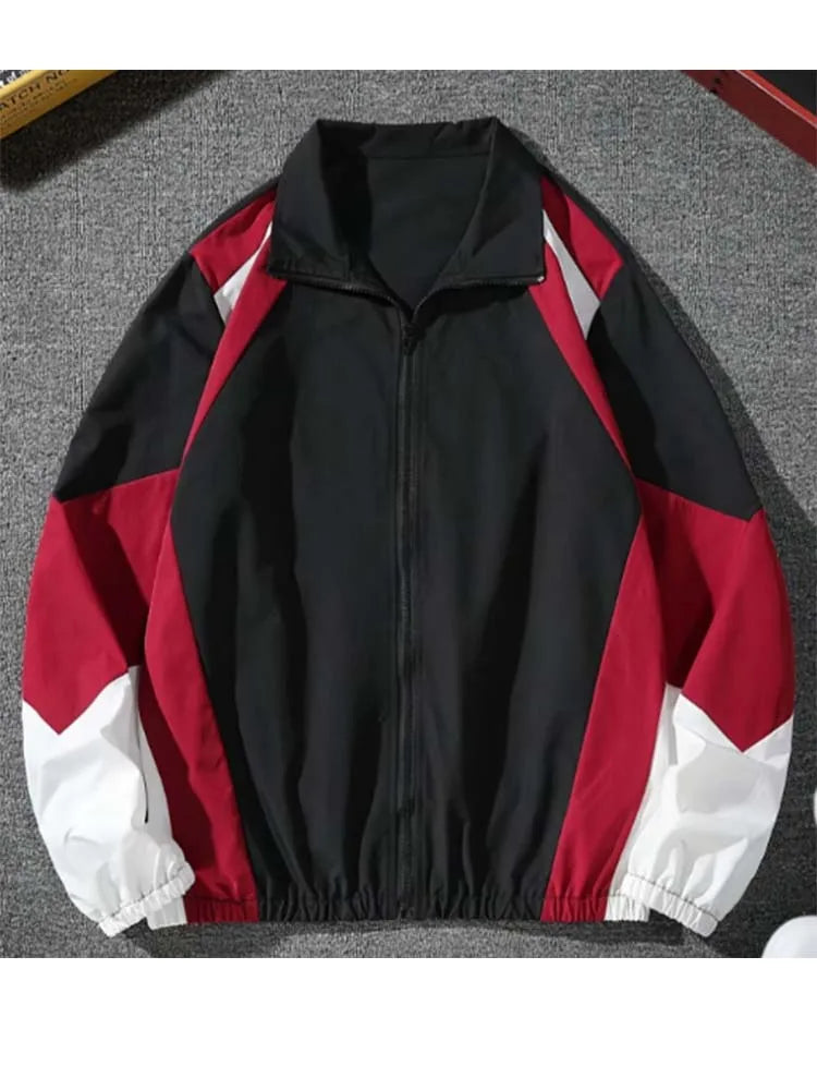 Men's color-blocked jacket