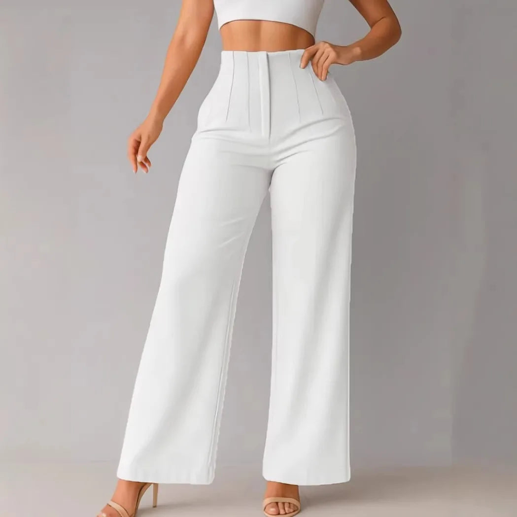 Women's High Waist Wide Leg Pants