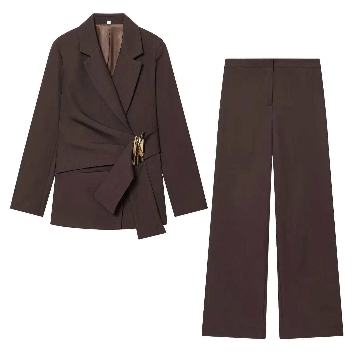 Women Suit Pants Two-Piece Set