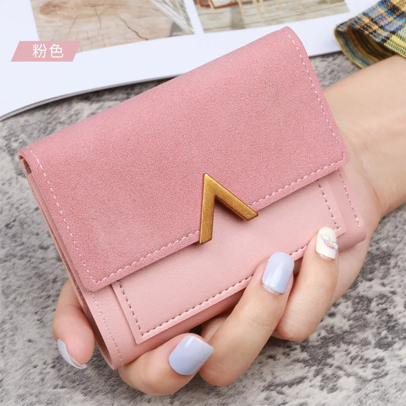 Women's Leather Wallet with Zipper