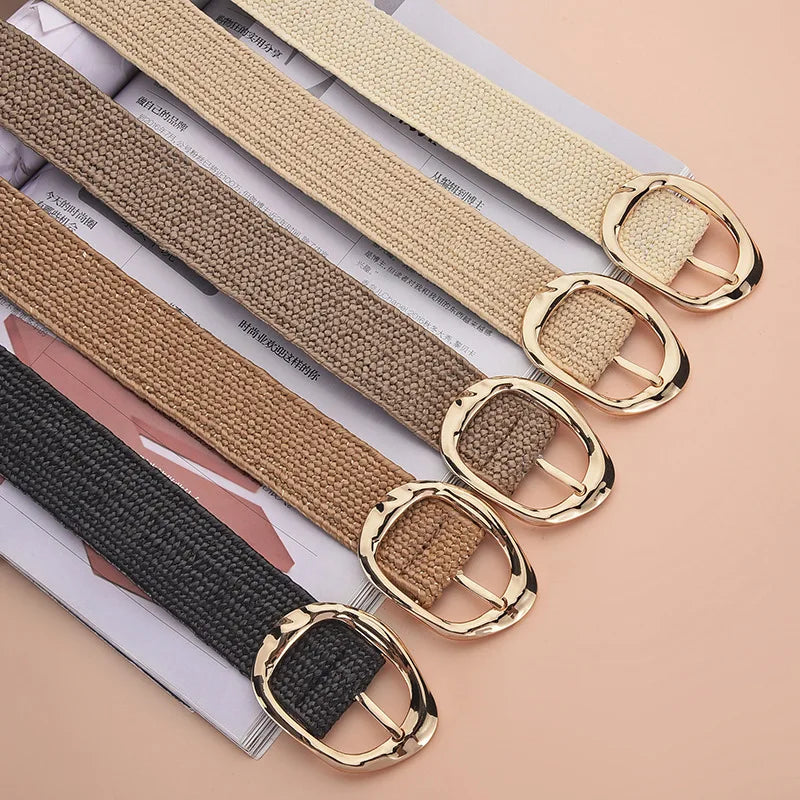 Bohemian Women's Belt Simple Design Dress Clothing