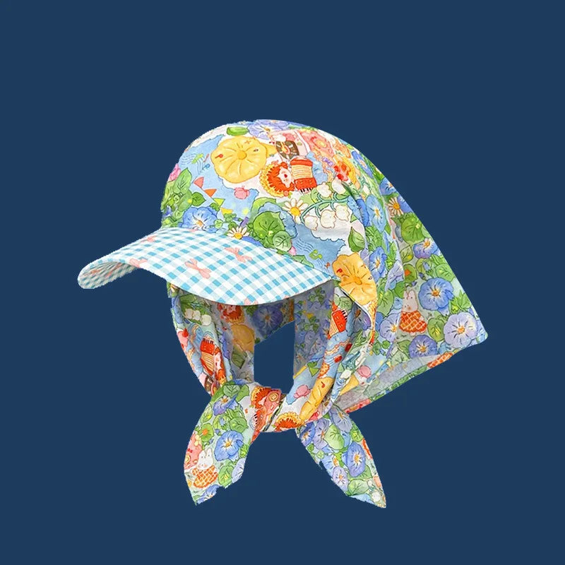 Korean Style Headscarf Hat for Women /Men Triangular Scarf