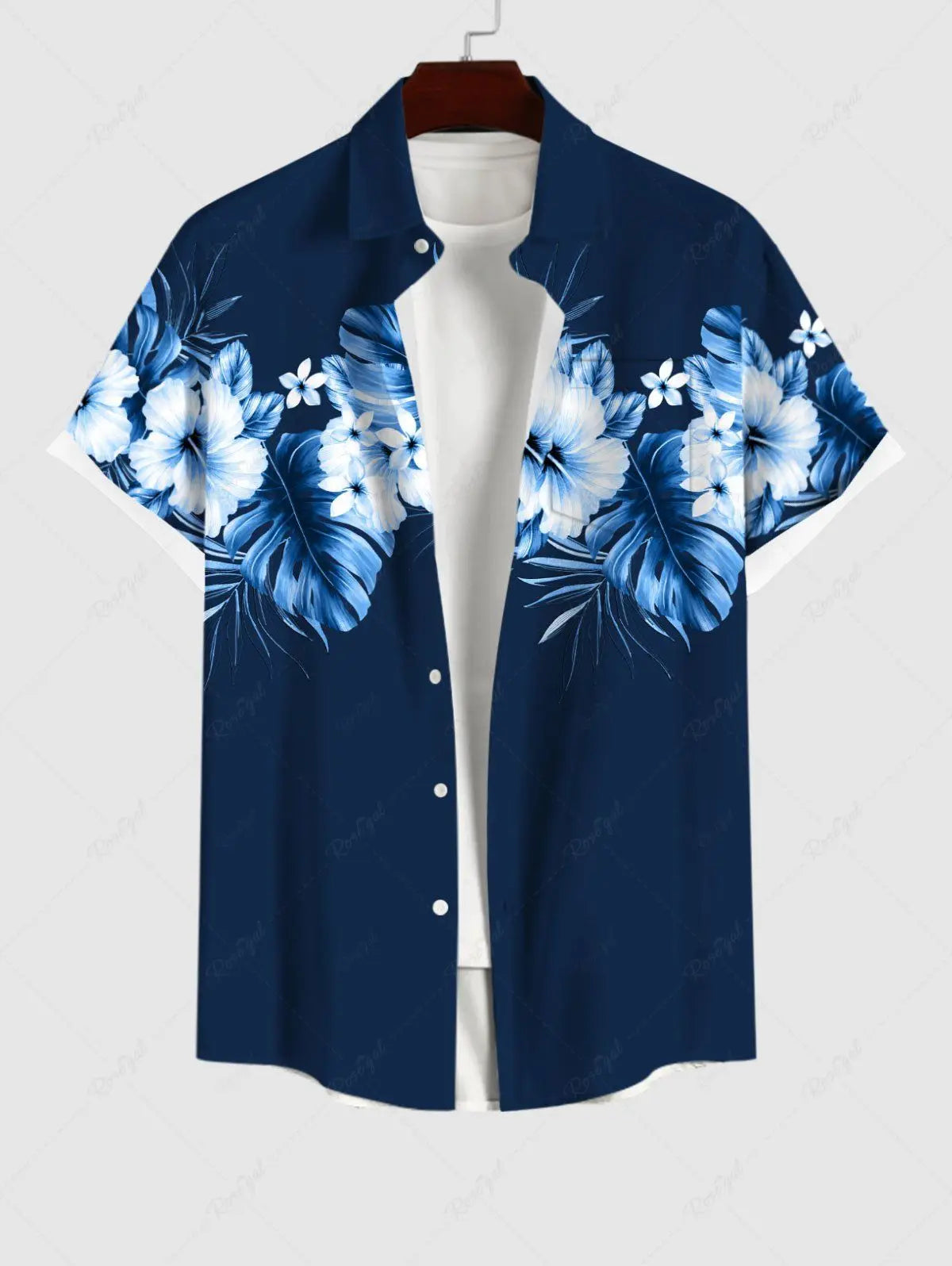 Summer Plus Size Men's Shirt 3D Prints