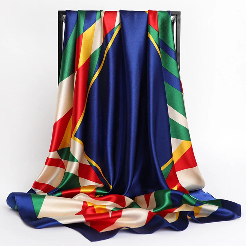 f Ladies Chiffon Shawl Wrap Muffler  Bandanna Female Headscarf