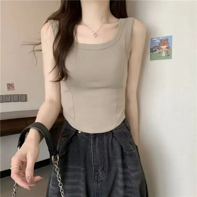 Women's Millennial Retro Slim Fit Tank Top