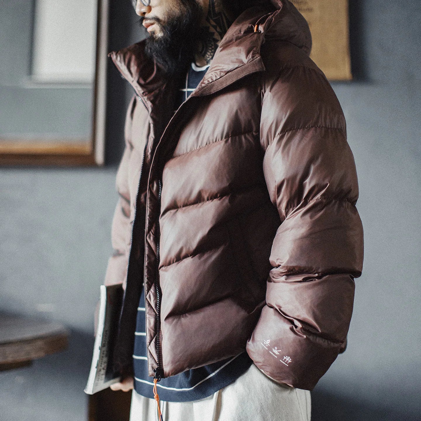 Cotton-padded Jacket Quilted Puffer Short Coat