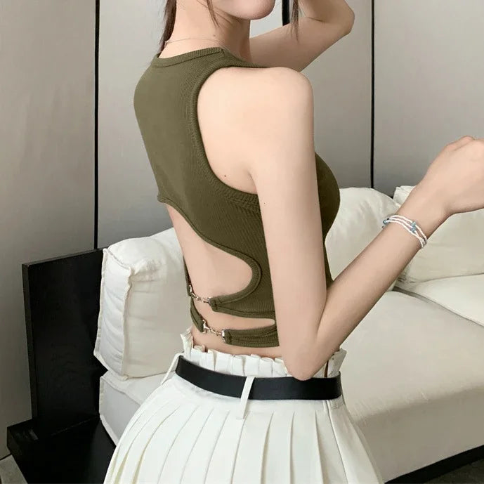 New Women Sports Tank Tops With Bra Pad