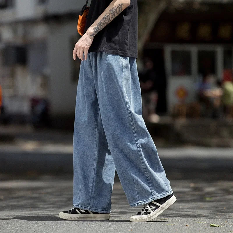 Men's Jeans Hip Hop Streetwear  Neutral Denim