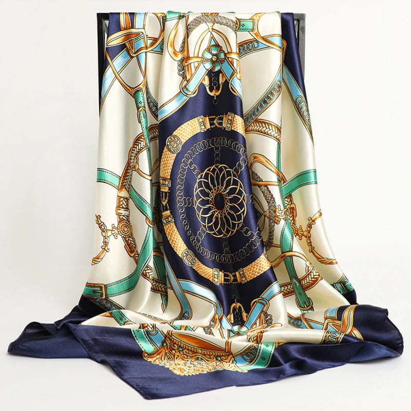 f Ladies Chiffon Shawl Wrap Muffler  Bandanna Female Headscarf