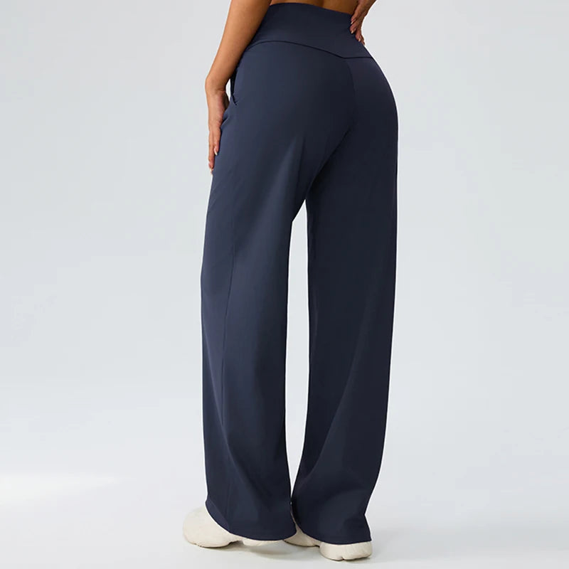 Yoga wide leg pants for women