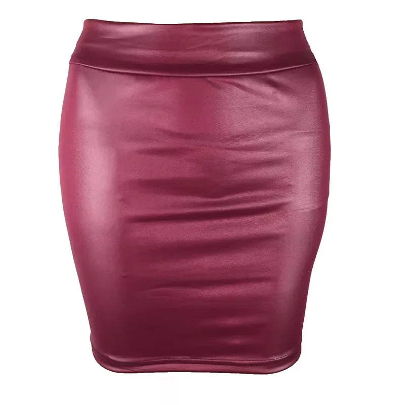 Women Summer Mini Skirts High-waist Slim Fittness