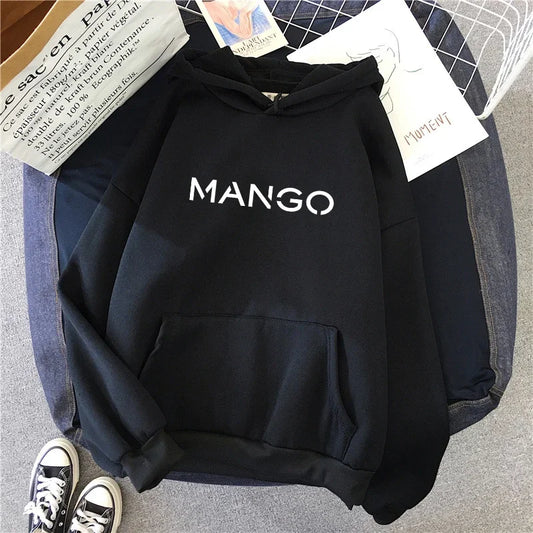 Woman Hooded Sweatshirt Urban Casual Fashion Long Sleeve Pullover