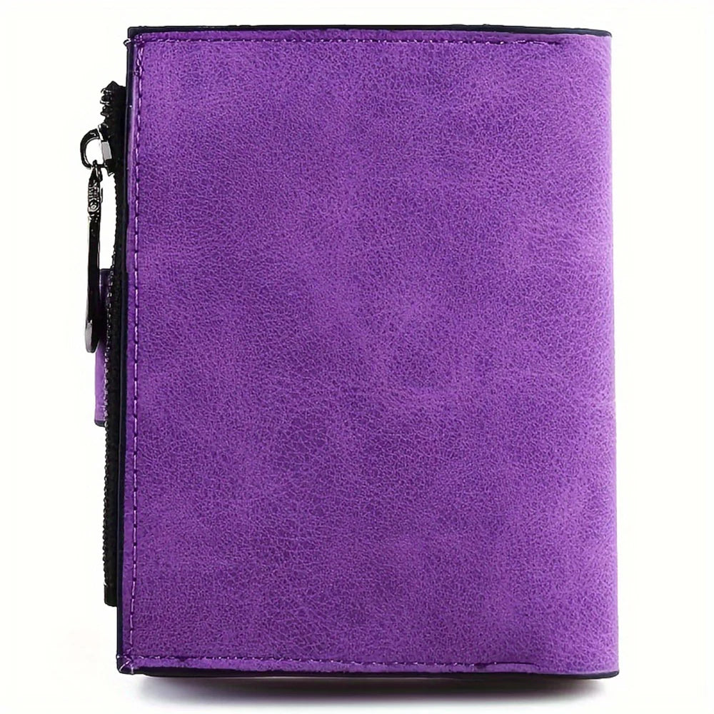 Women Short Wallets PU Leather Fashion Casual Female Purse