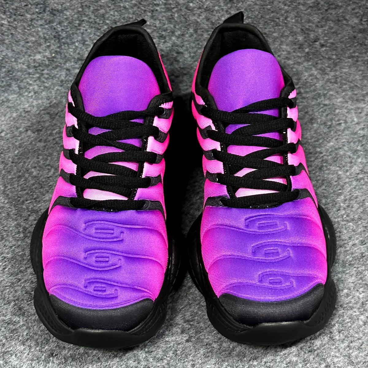 Women Sneakers  Rainbow Color Platform Shoes