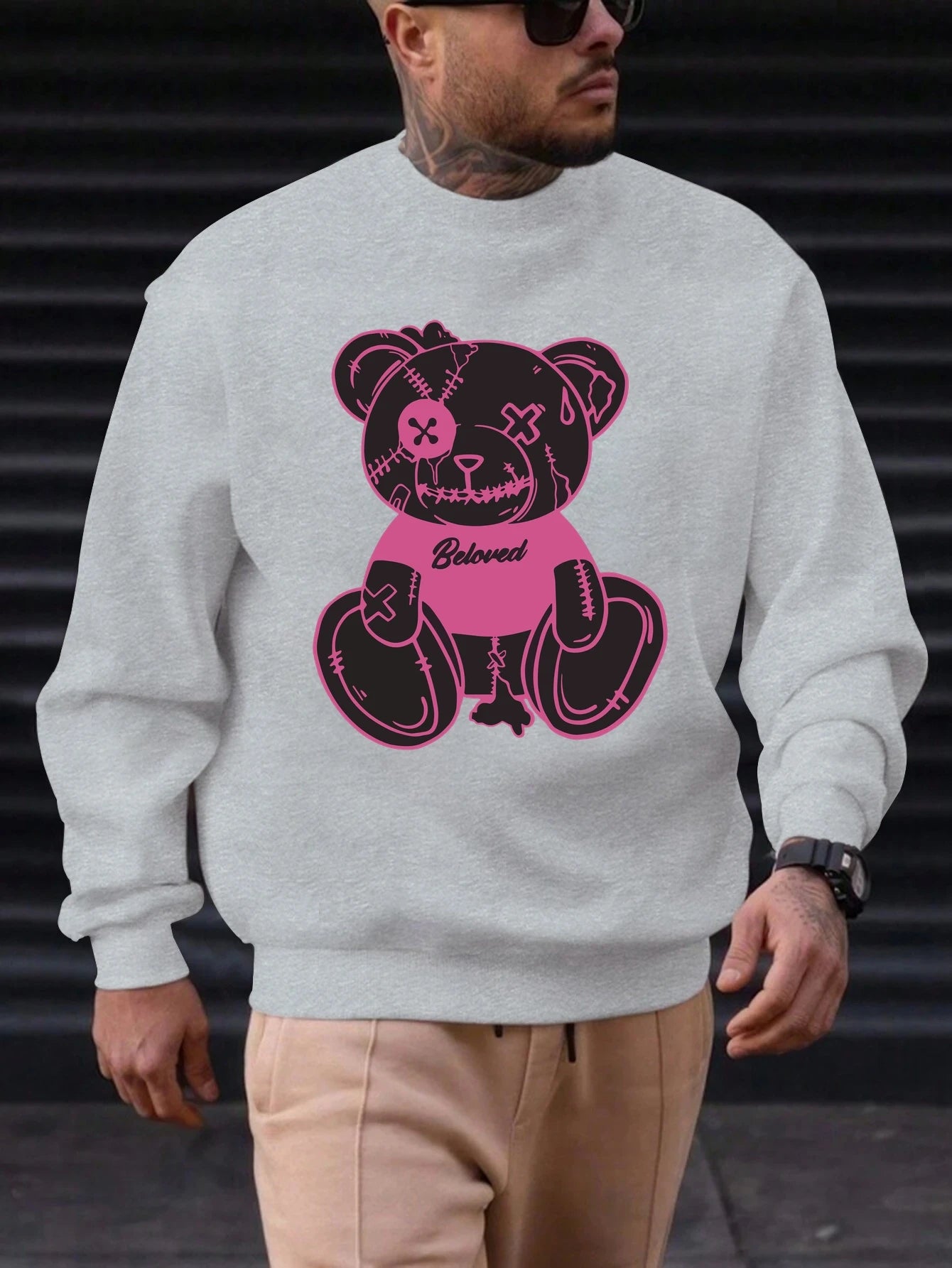 Men's Sweatshirt  Edgy Streetwear