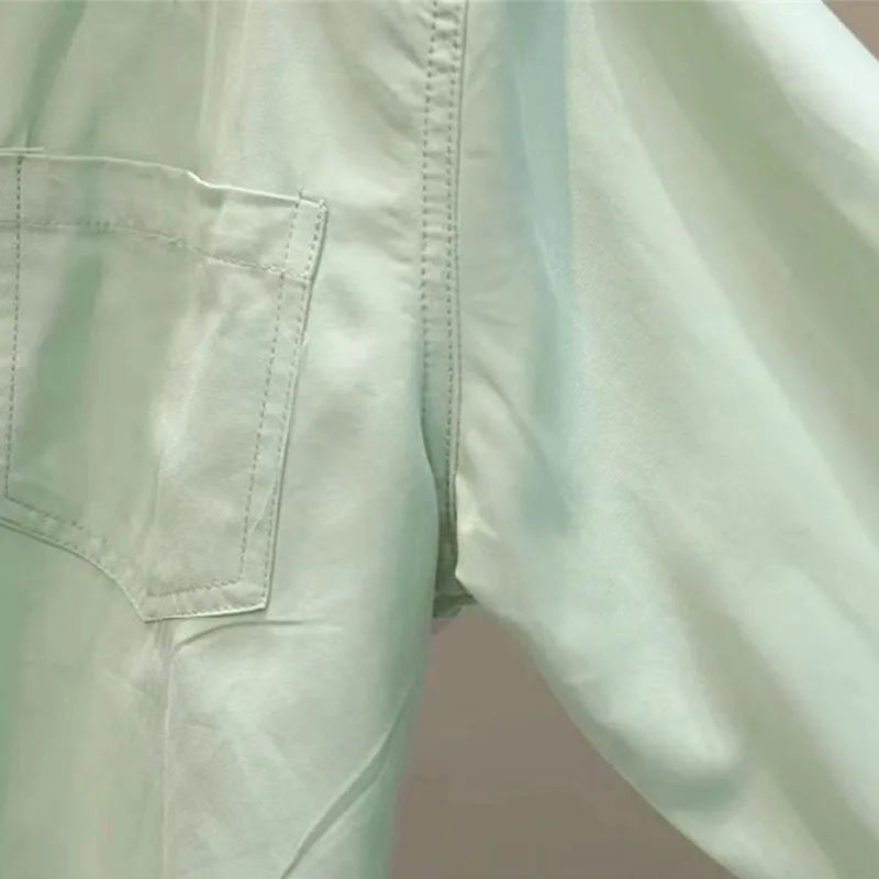 Women's Spring Summer Loose Cropped Blouses