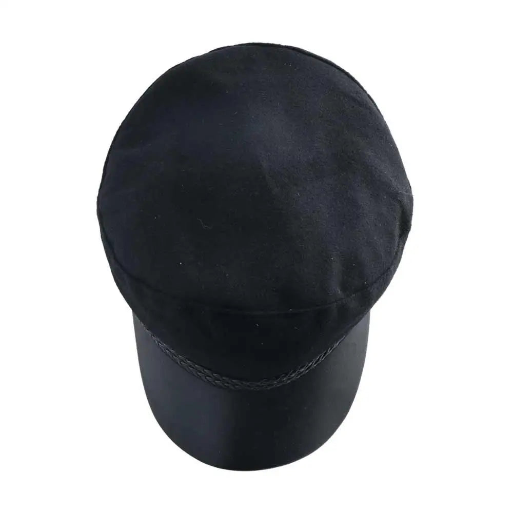 Women Men Octagonal Hat Beret Caps Sailor Hats