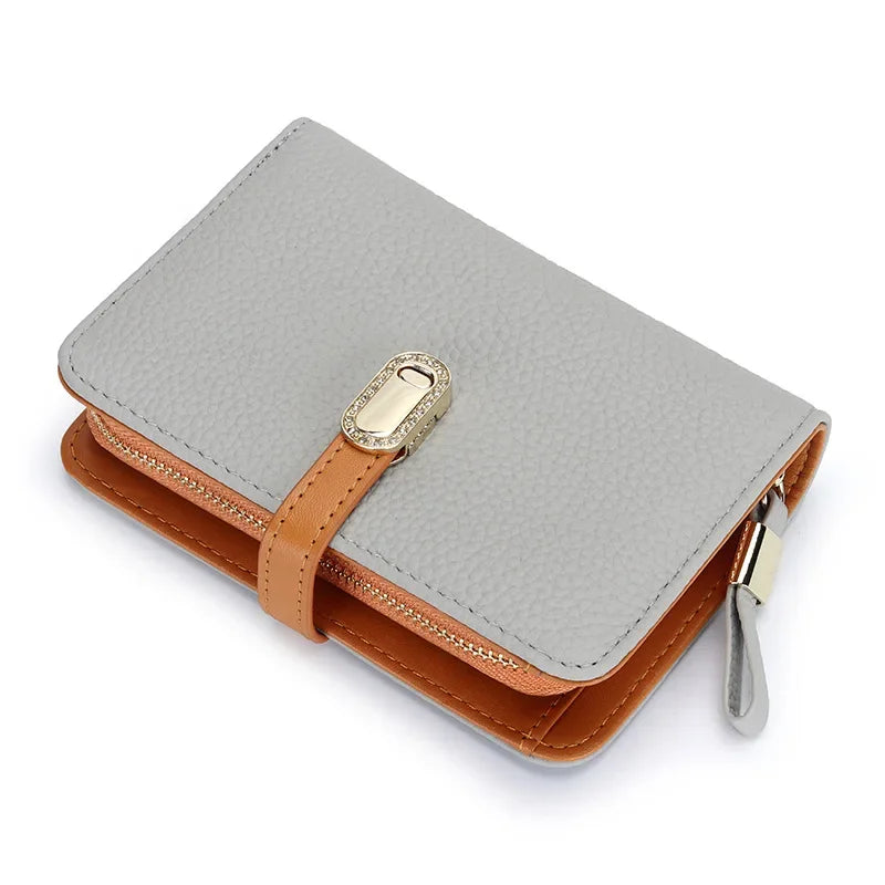 Women Wallets Leather Purse Credit Card Luxury Card Package