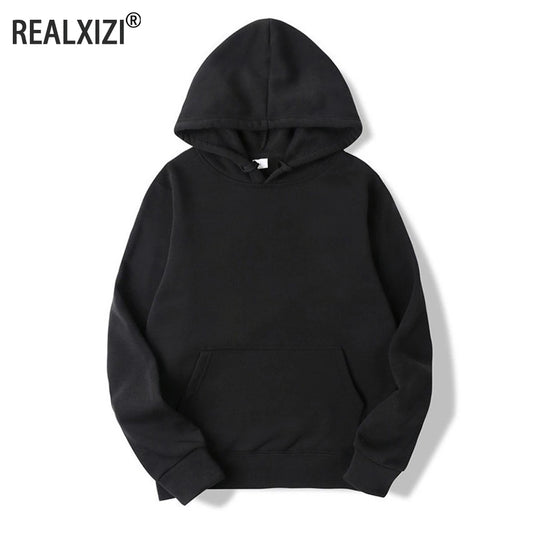 Men's Hoodies Black Sweatshirt