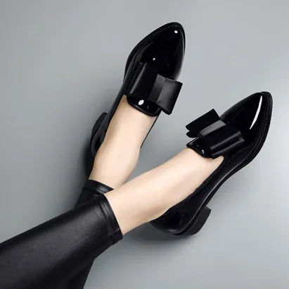 Flats Shoes Pointed Toe Women Bow Women Shoes