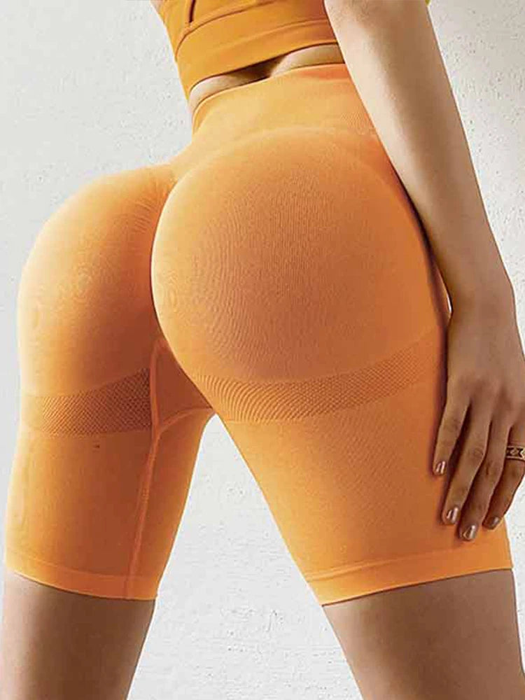 Women  Sexy High Waist Tight Shorts Gym Workout