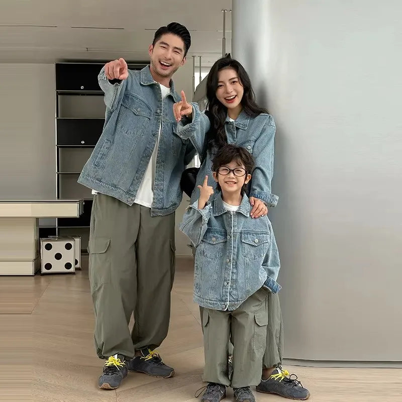 Mommy and Me Denim Jacket for The Whole Family