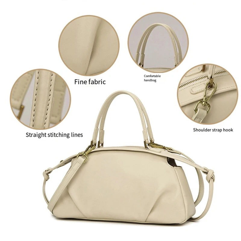 Women's Bags, Fashionable and Simple Handbags, Niche High-End Shoulder Bags
