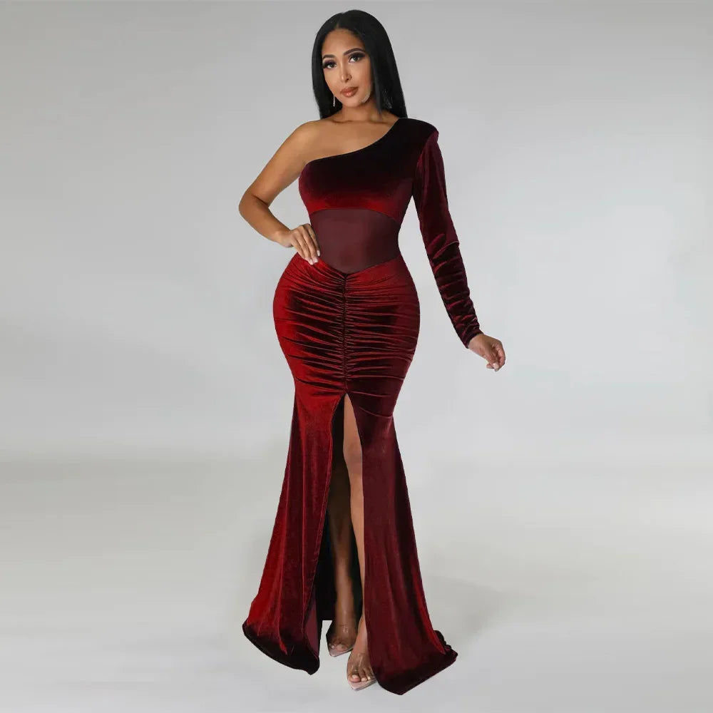 Beautiful aesthetic chic couture dress for ladies